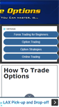 Mobile Screenshot of optiontradingfortune.com